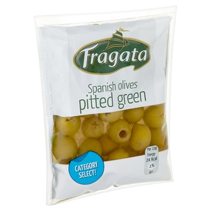 Picture of FRAGATA PITTED POUCH OLIVES 200GR